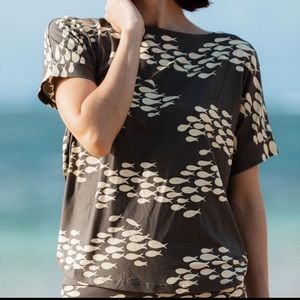 Ava Sky Top Momo Toffee Fish